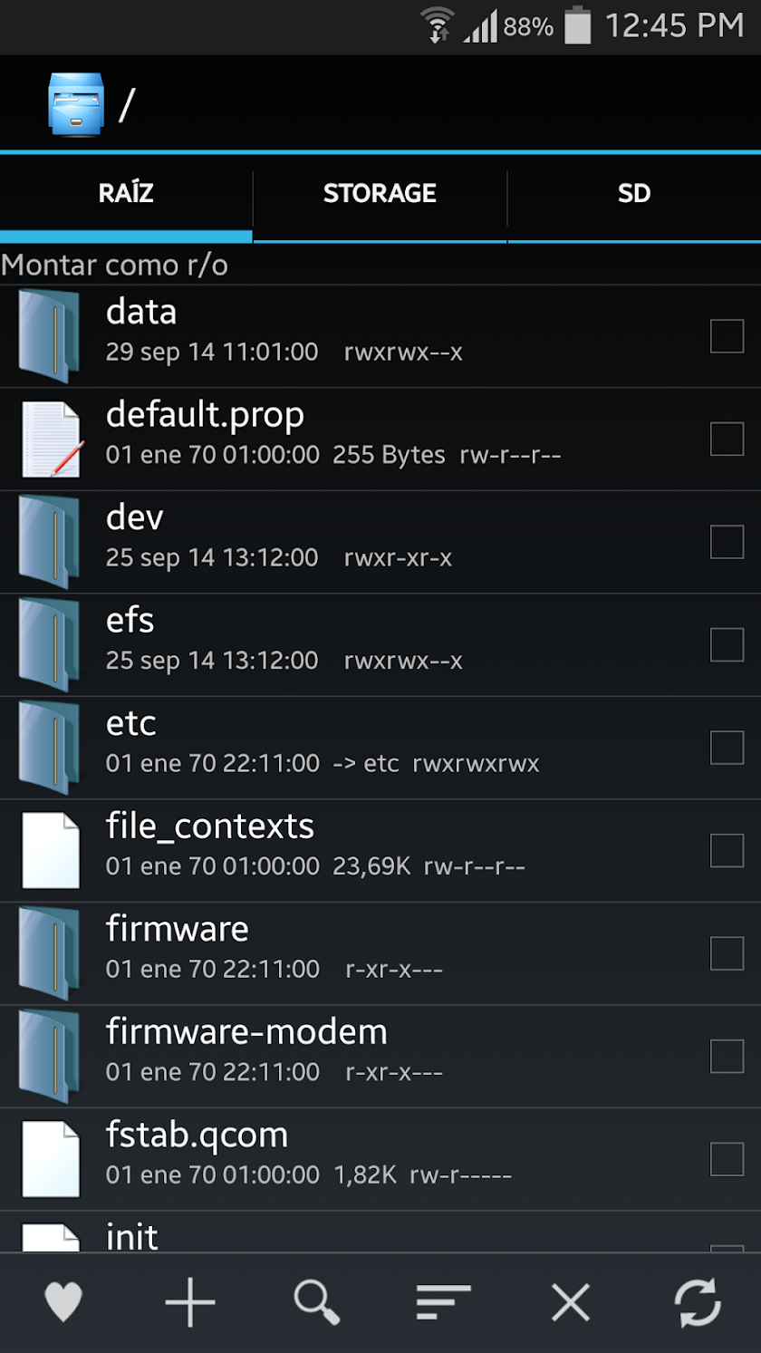 Explorer Screen 1