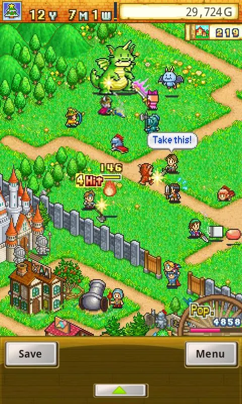  Dungeon Village: captura de tela 