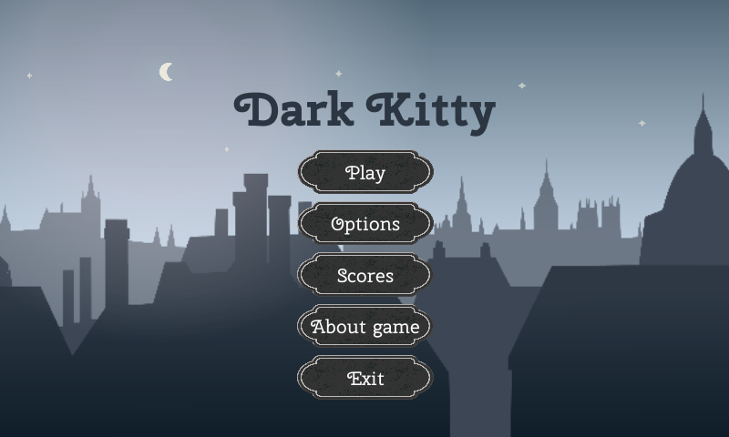 Dark Kitty (no ads) Screen 1