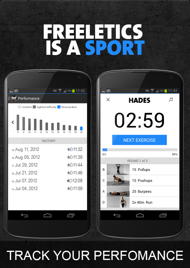 Freeletics PRO Fitness - screenshot