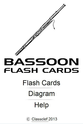 【免費音樂App】Bassoon Notes Flash Cards-APP點子