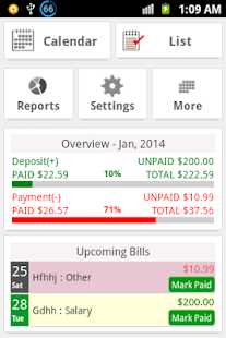 My Payments:Bills Reminder