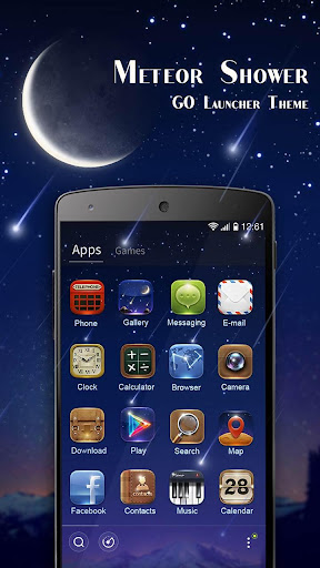 MeteorShower GO Launcher Theme