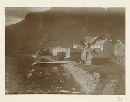 Gezicht op een dorpje met houten huizen gelegen aan het water, vermoedelijk in de Harz