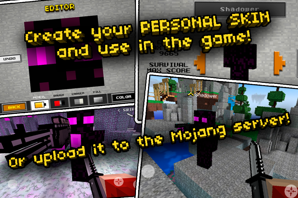 Pixel Gun 3D PRO Minecraft Ed. - screenshot