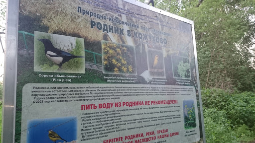 Природно-исторический Парк Косинский Родник Кожухово