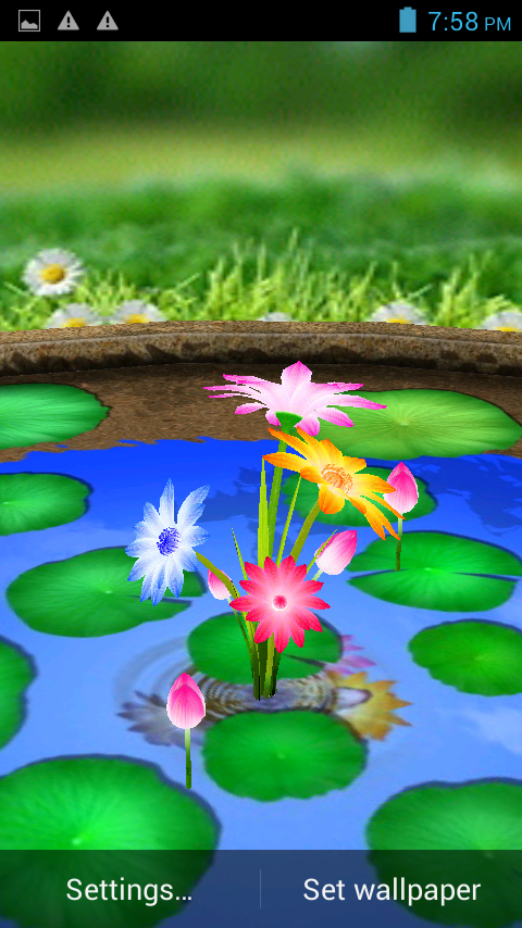 3d Flowers Touch Wallpaper Google Play Store Revenue Download
