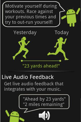 Racing for CardioTrainer Screen 3