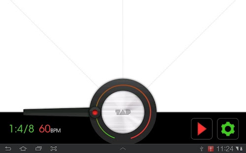 Android application Visual Metronome Pro screenshort
