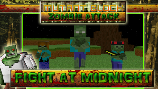 Mutant Block Zombie Attack