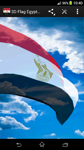 3D Flag Egypt LWP