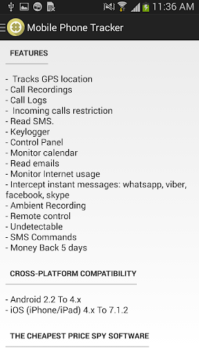 Mobile Phone Tracker