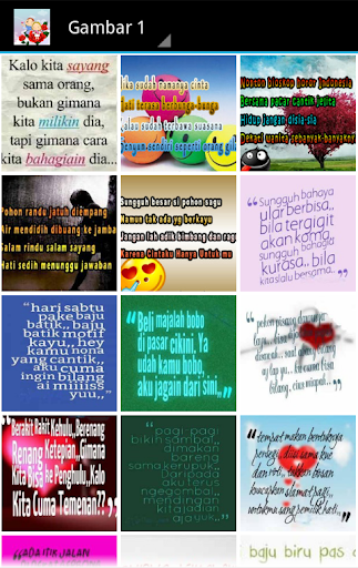 Gambar Pantun Cinta Romantis