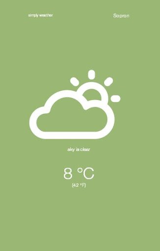 【免費天氣App】simply weather időjárás-APP點子