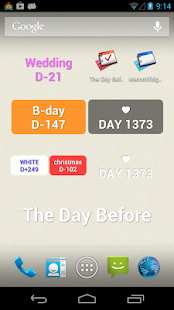 TheDayBefore D-Day widget