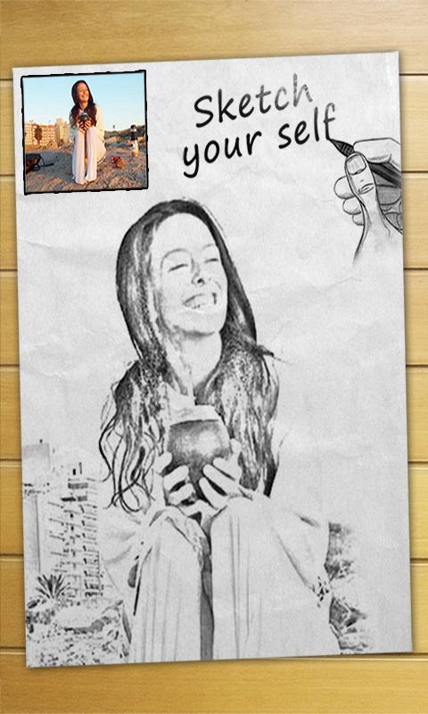 Android application Photo Sketch Pro screenshort