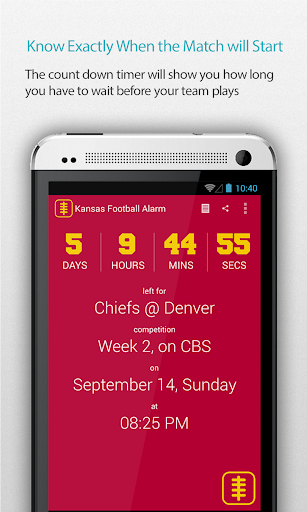 Kansas Football Alarm