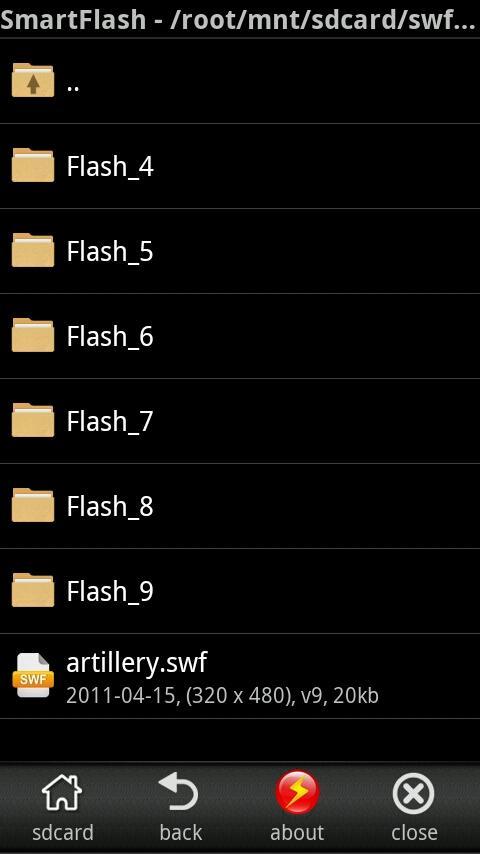 Smart SWF Player Pro Screen 2