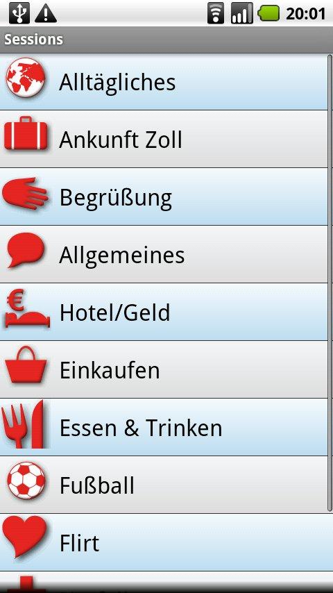 iSayHello German - Spanish Screen 2
