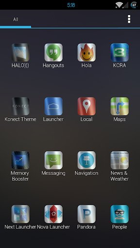 【免費個人化App】Konect Theme ADW,NOVA,APEX-APP點子