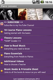 Piano Lesson Tutor