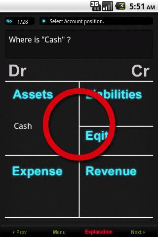 Bookkeeping training Screen 2