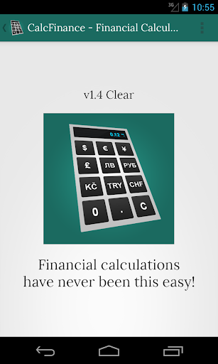 CalcFinance Calculator PRO