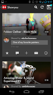 Showyou - screenshot thumbnail