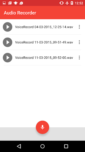 Audio Recorder