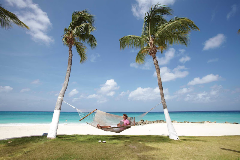 Picture yourself kicking back in a beach hammock on Aruba.