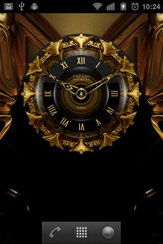 TORAS Luxury Clock Widget Screen 3