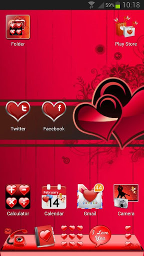 【免費個人化App】Next Launcher Valentine Theme-APP點子