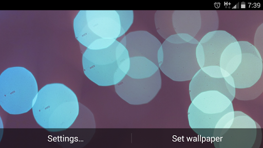 【免費個人化App】Bokeh Light 3D Live Wallpapers-APP點子