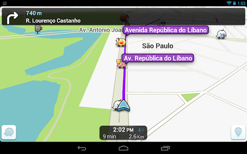 Waze social GPS Maps & Traffic - screenshot thumbnail