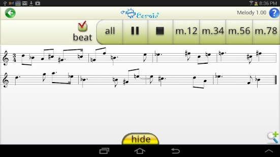 Lastest Earoid-Melody (ear training) APK