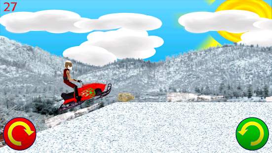Snowmobile Santa - Racing Game