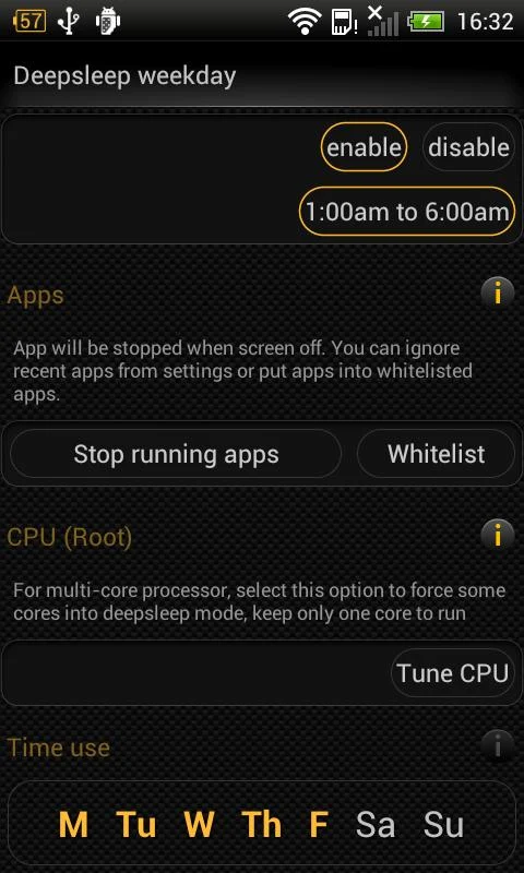Deep Sleep Battery Saver Pro - screenshot