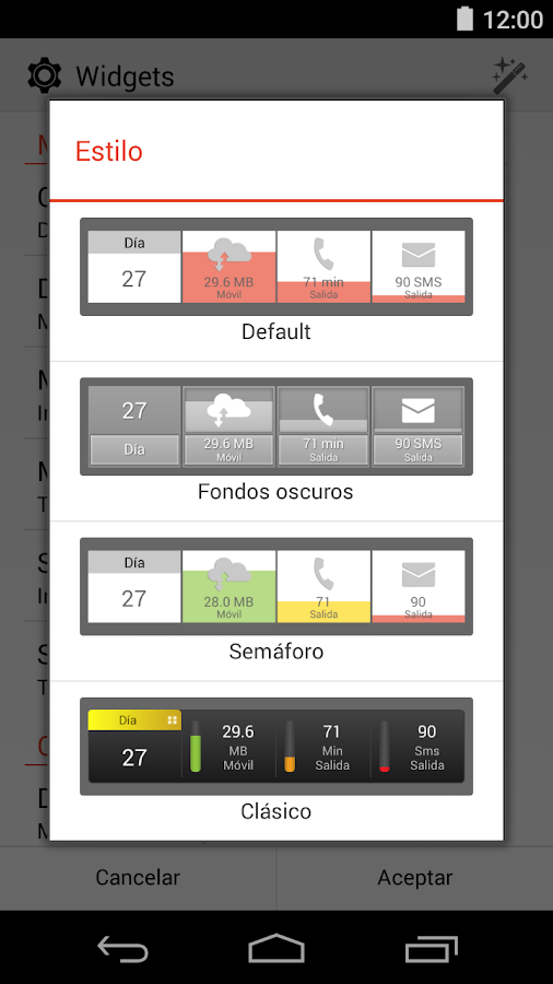 Call Timer Pro - Data Usage - screenshot