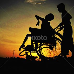 humane by Sayeed Hasan Akib - Abstract Light Painting