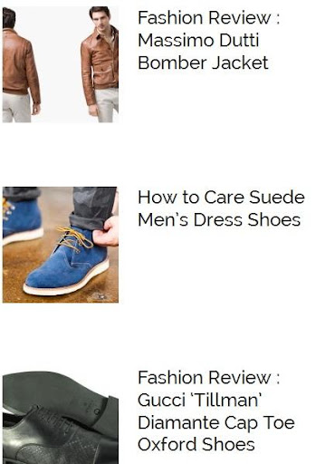 The Fashion For Men