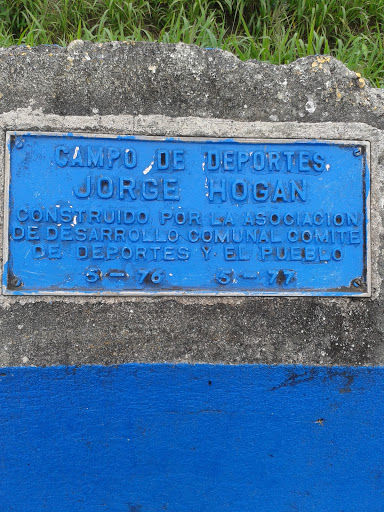 Placa A Jorge Hogan
