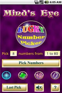 Download Mind's Eye Lucky Numbers Pro APK for Android