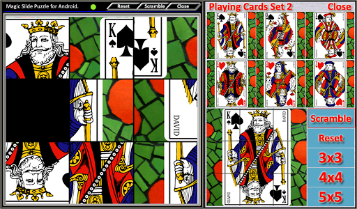 Magic Slide Puzzle P. Cards 2