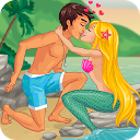 Mermaid Kiss Game mobile app icon