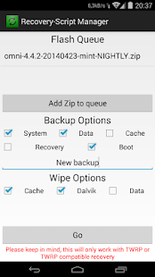 [ROOT] Rashr - Flash Tool - screenshot thumbnail