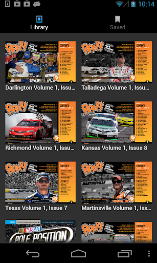 ROAR weekly race magazine