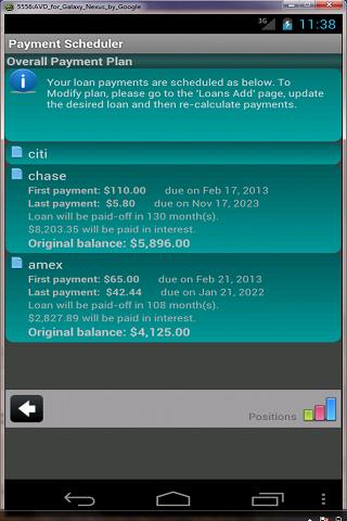 Payments Reminder Screen 3