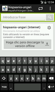 Download Spanish-Hungarian Dictionary APK for Android