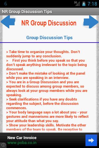 【免費教育App】NR Group Discussion Tips-APP點子