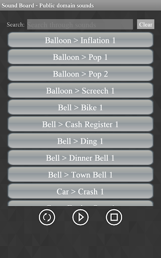 Soundboard from Public Domain